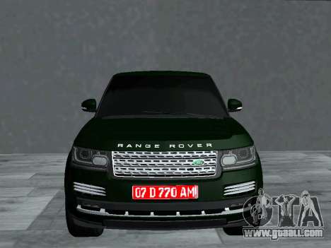 Range Rover SVAutobiography for GTA San Andreas