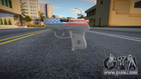 Ruger LCP America Flag for GTA San Andreas