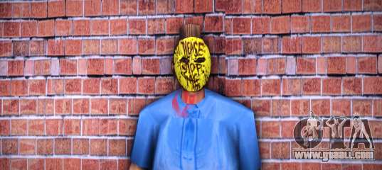 New Mask To Tommy for GTA Vice City