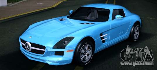 Mercedes-Benz SLS AMG (USA Plate) for GTA Vice City