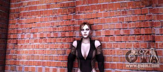 Jill Black Lace for GTA Vice City