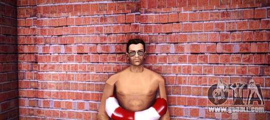 Beach shorts with lifebuoy for GTA Vice City