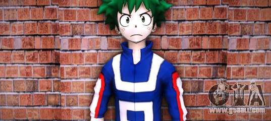Izuku Midoriya (Gym Outfit) MHA Battle for All for GTA Vice City