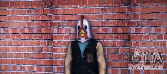 Hotline Miami Player v2 for GTA Vice City
