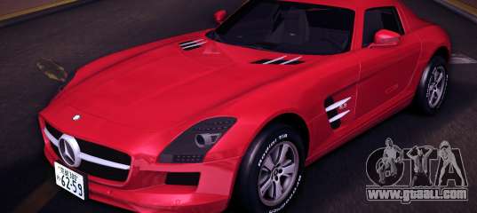 Mercedes-Benz SLS AMG (10 Spoke AMG Rims) for GTA Vice City