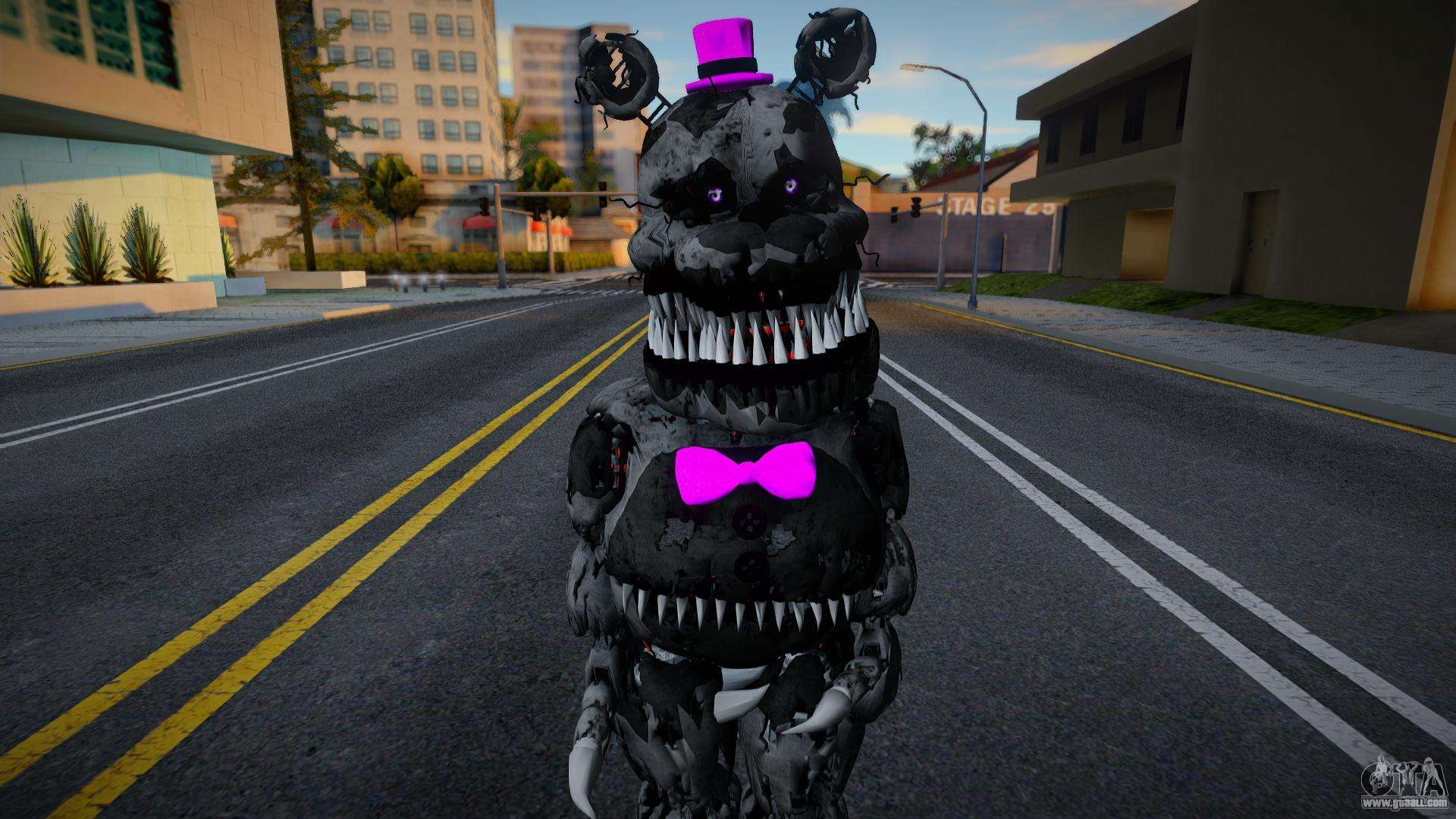 GTA San Andreas Nightmare Fredbear Mod 