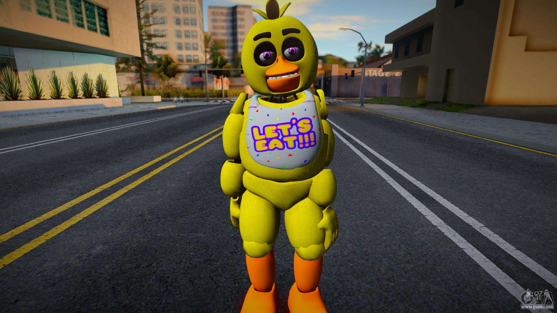 GTA 5 Mods FNAF AR Catrina Toy Chica - GTA 5 Mods Website