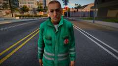 Ambulance worker v4 for GTA San Andreas