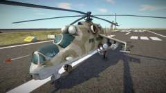 Mi-35 Hind (with Desert camouflage) for GTA San Andreas
