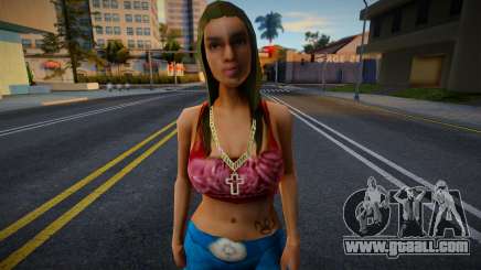 GTA San Andreas Artwork Woman Model for GTA San Andreas