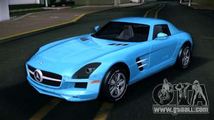 Mercedes-Benz SLS AMG (USA Plate) for GTA Vice City