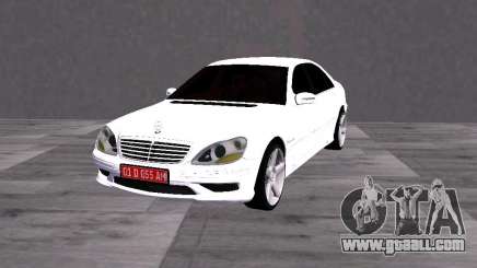 Mercedes Benz S65 AMG (W220) for GTA San Andreas
