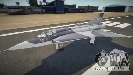 J35D Draken (Gripen v2.0) for GTA San Andreas