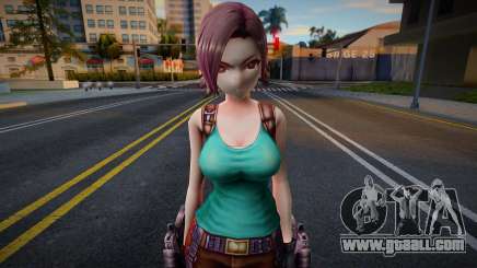 Tomb Raider Lara Croft Anime (War of the Visions for GTA San Andreas