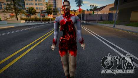 Zombie skin v1 for GTA San Andreas