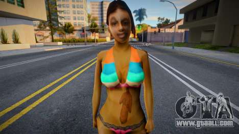 Girl in a swimsuit v1 for GTA San Andreas