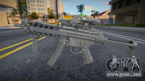 Tactical mp5 for GTA San Andreas