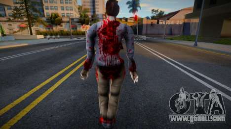 Zombie skin v1 for GTA San Andreas