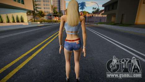 Trishka Ms.Titka Girlfriend Mod v1 for GTA San Andreas