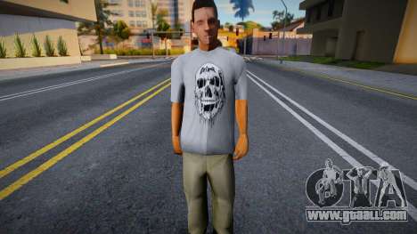 The Guy in the Skull T-shirt for GTA San Andreas
