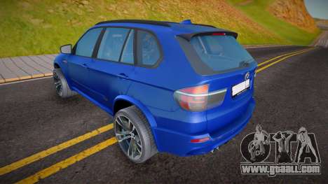 BMW X5 E70 (Devel) for GTA San Andreas