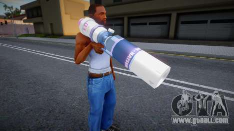 Live T-Shirt Cannon for GTA San Andreas