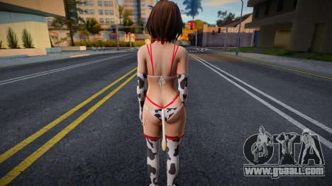 DOAXVV Tsukushi - Momo Bikini for GTA San Andreas