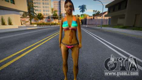 Girl in a swimsuit v1 for GTA San Andreas