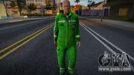 Ambulance Worker v6 for GTA San Andreas