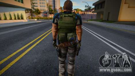 Chris Redfield of Resident Evil 6 for GTA San Andreas