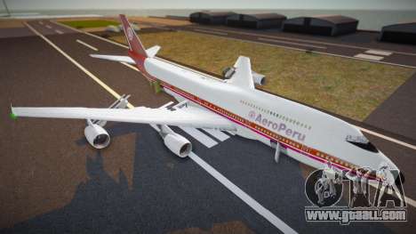 Boeing 747-300 AeroPeru for GTA San Andreas
