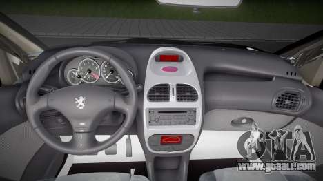 Peugeot 206 cc for GTA San Andreas