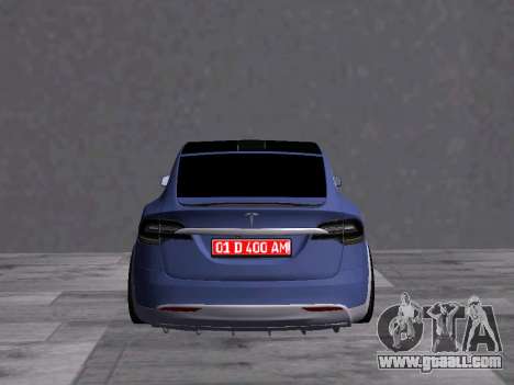 Tesla Model X 2021 for GTA San Andreas