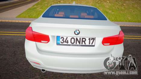 BMW 320i F30 LCI Luxury Line Plus for GTA San Andreas