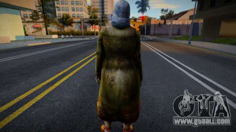 Zombie skin v20 for GTA San Andreas