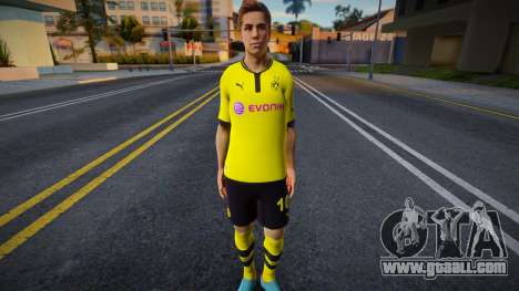 Mario Gotze [Borussia Dortmund] for GTA San Andreas