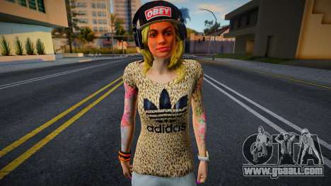 Hot Girl v9 for GTA San Andreas