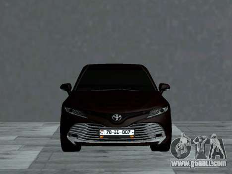 Toyota Camry V70 Tinted for GTA San Andreas