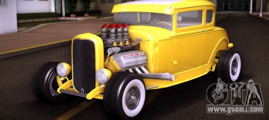 1931 Ford Model A Coupe Hot Rod for GTA Vice City
