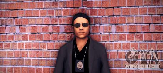 Agent in civilian clothes HD v1 for GTA Vice City
