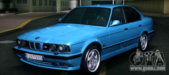 BMW E34 M5 for GTA Vice City