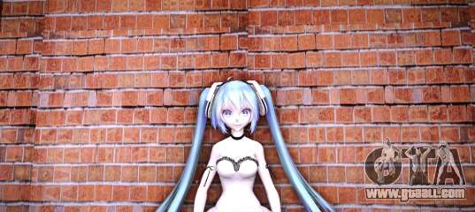 Elegant Party Miku for GTA Vice City