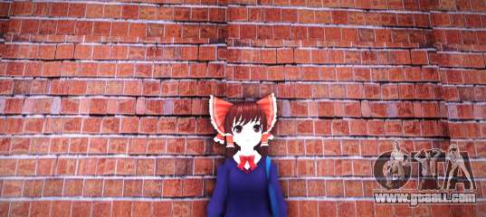 Reimu Hakurei School Uniform for GTA Vice City