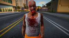 Zombie skin v5 for GTA San Andreas