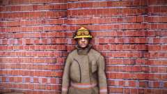 Fire Service Worker HD for GTA Vice City