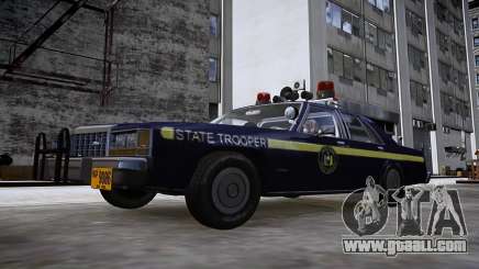 Ford LTD Crown Victoria 1987 NY State Police for GTA 4