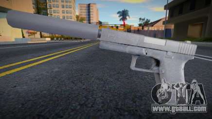Glock 17 Silenced - Silenced Pistol Replacer for GTA San Andreas
