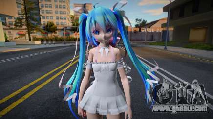 Summer Dress Miku for GTA San Andreas