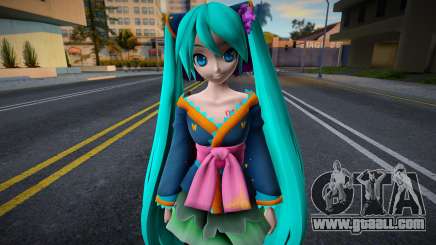 PDFT Hatsune Miku Butterfly for GTA San Andreas