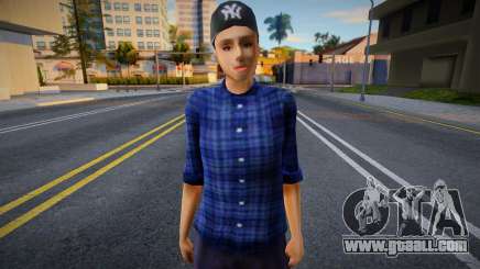 Girl in shirt 1 for GTA San Andreas